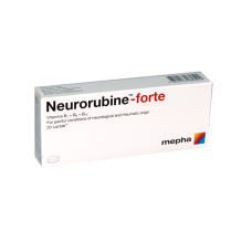 NEURORUBINE FORTE tabletes N20